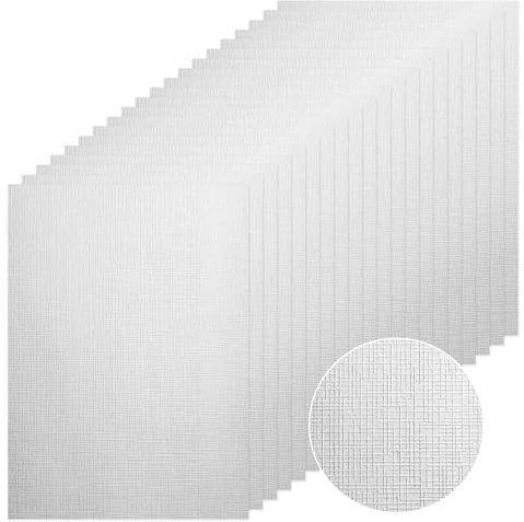 50 Blatt Struktur-Karton Tonkarton Silber, DIN A4 Bastelkarton, 250 g/㎡, Farbiges Papier für Scrapbooking, Kartenherstellung, Stanzen und andere Papierbasteleien