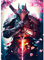 DPHERO DIY Samurai Diamant Painting Bilder für Erwachsene Anfänger,5D Ninja Diamond Painting Set,DIY Strass Bilder Blumen Diamant Kunst Kits,Runde Steine Diamant Painting für Zuhause Dekor 30x40 cm