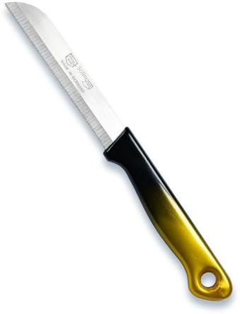 Kochmann Solingen Küchen Allzweck Obst und Gemüse Messer Klein Set (Gold Schwarz 96tlg)