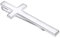 Asienice Argent Pince Cravate Homme Pince à Cravate Croix De Lorraine