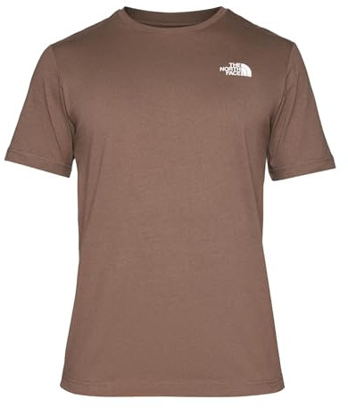 The North Face Redbox T-Shirt pour Homme Smokey Brown/TNF Black XS