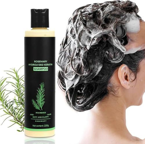 Organic Rosemary Hair Growth Shampoo for Women and 2024Men-Natural Thickening & Strengthening Shampoo with Hydrolyzed Keratin for Thinning Hair & Hair Loss (1)