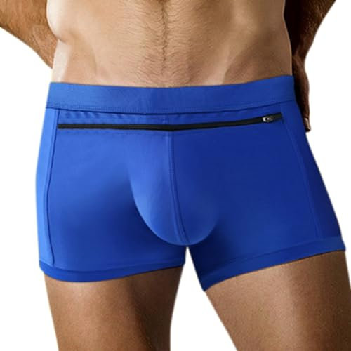 Kelandoom Shorts De Bain Garçon Mini Slip Homme Maillot De Bain Bandage Boxer De Bain Garcon Bermuda Blanc Garçon Short Running Hommes La Culotte du Loup 2025 Maillot de Bain Homme Piscine