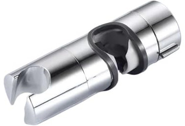 1PCS Shower Bracket for Slide Bar 18-25MM Adjustable Rail Shower Head Holder(Chrome)