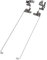 MISUVRSE 1Pair Laptop Right & Left Hinges Replacement For ES1-432 ES1-432G Laptop L&R Computer LCD Screen Hinges