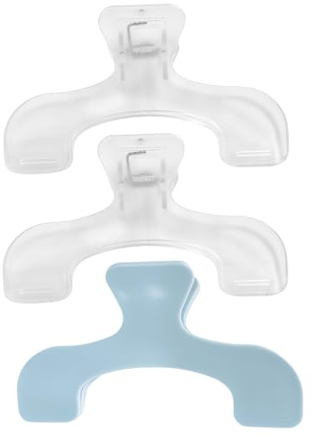 3 Pièces Pinces De Support De Porte-Page De Livre Transparentes Et Portables Multifonctionnelles Porte-Page Et Pratiques, Extrait De Livre Accessoires D'ouverture De Lecture De Livres Pour Livres