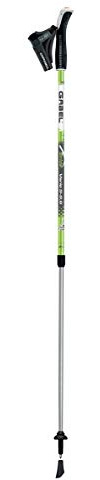 Gabel Vario S-9.6 Green, Nordic Walking Unisex - Erwachsene, Lime, Länge verstellbar