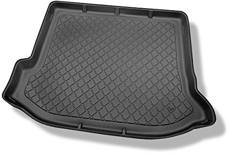 Mossa - Kofferraumwanne kompatibel mit Volvo V60 Kombi (10.2010-01.2018) - Kofferraummatte rutschfest Schutzmatte - G
