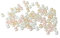 White/Champagne Glass Beads Plain Round 8mm Pearlised Pack Of 100