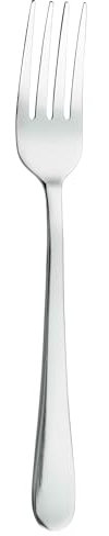 Grunwerg Windsor Dessert Forks DFWSR, 18/10 Stainless Steel, Set of 12, Silver