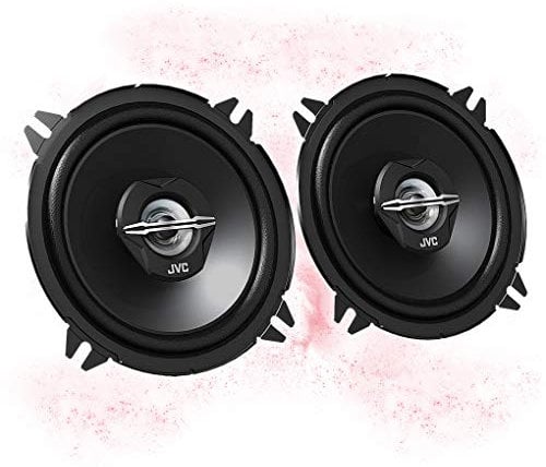 Mediadox Front/Heck 13cm/130mm 2-Wege Koax Auto Lautsprecher/Boxen/Speaker Set von JVC (CS-J520X) kompatibel mit Renault (II)