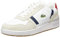 Lacoste Herren Low-Top Sneaker T-Clip 0120 2 SMA, Männer Halbschuhe,schnürschuhe,schnürer,Business,Freizeit,WHT/NVY/RED (407),41 EU / 7.5 UK