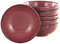 CreaTable, 21996, Serie NATURE COLLECTION, Berry, 6-teiliges Geschirrset, Mehrzweckschale aus Steinzeug, spülmaschinen-und mikrowellengeeignet, Qualitätsproduktion