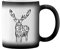 Expecto Patronum Potter Fantasy Taza de café negro mágico Mug