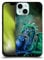Head Case Designs Officially Licensed Rose Khan Green And Blue Dragons Hard Back Case Compatible With Apple iPhone 13 Mini