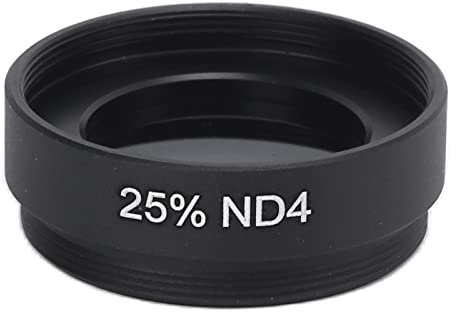 Teleskop-ND-Filter, 1,25-Zoll-Teleskop-Mondfilter Neutralfilter, Mittlerer Graudichte-Reduzierfilter, mit Aufbewahrungsbox, für Astronomisches Teleskop(25% ND4)