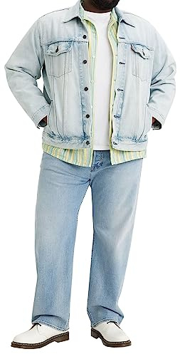 Levi's Men's 501 Original Fit Big & Tall Jeans, Stretch It Out, 50W / 32L