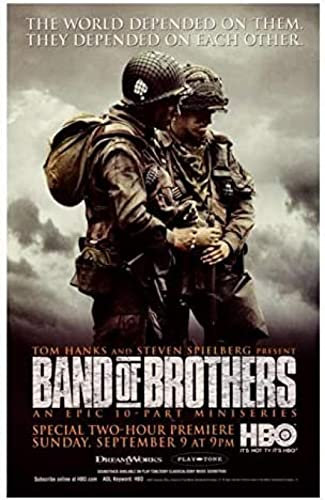 Poster Band Of Brothers Vintage-Tv-Poster, Wandkunst, Bilder, Leinwand, Gemälde, Poster Und Drucke, Dekor, Kunst, Heimdekoration 50X70Cm Kein Rahmen