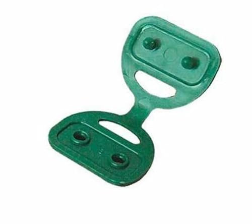 NG NICCOLAI CLIPS FERMATELO TRIANGOLARI VERDI 50 O 100 PEZZI PER RETI FRANGIVISTA E OMBREGGIANTE (100)
