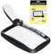 Loupe de Lecture rectangulaire, Loupe de Lecture Lumineuse, 3X Grand Loupes Eclairante avec 5 lumières à LED, 2 Modes d’intensité, pour Les Seniors, Enfants, Les Loisirs, l'artisanat, Les Horlogers