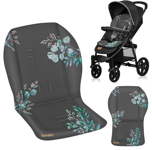 lionelo SEATLINER - Colchón Universal para Cochecito de bebé, Material Impermeable por Ambos Lados, Compatible con la mayoría de cochecitos, Suave y Suave