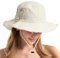 Sun Hats for Women Men Gardening Hat Wide Brim Packable Bucket Hat, Cotton Breathable UPF 50+ Fishing Hiking Safari Outdoor Hats Beige
