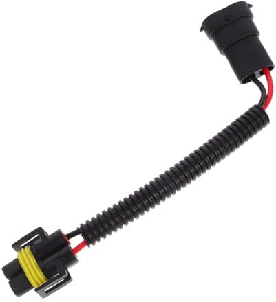 Amosfun Headlight Adapter Harness Car Headlight Conversion Wire Adapter Plug for Europe Vehicles