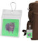 Carte Fidget lenticulaire - Design de chat 3D, jouet de relaxation portable | Pendentif d'art abstrait pour , adultes et étudiants, gadget de soulagement du stress illusion d'optique amusante