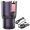 lisutupode Enfriador De Tazas para Coche 10,5x9,5x16,5 Cm Calentador De Agua para Coche 2 En 1 con Una Pantalla LCD Inteligente Táctiles Expansor De Taza De Coche Soporte para Botella De Agua para