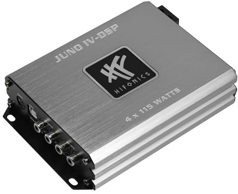 HiFonics JUNO4DSP - 4-Kanal Verstärker mit 6-Kanal DSP