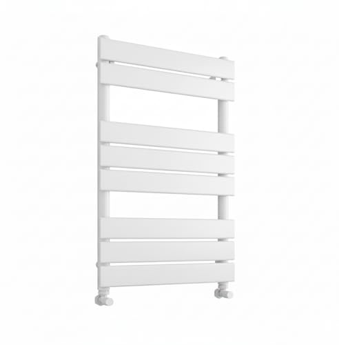 Greened House Richmond Heated Towel Rail White 500mm W x 800mm H