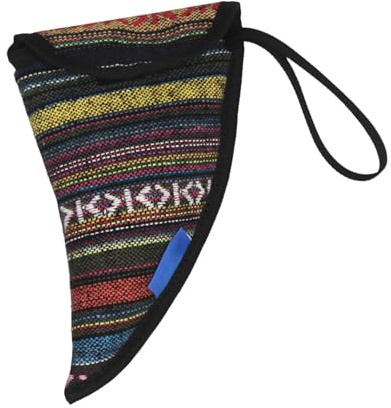 Styles Ocarina Aufbewahrungstasche Ocarina schützende dreieckige Stofftasche Tragen mit Tragegriff Styles