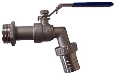 '1 in acciaio inox V4 A rubinetto a sfera valvola a sfera Rubinetto