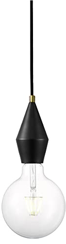 Nordlux Pendelleuchte AUD, E27, schwarz