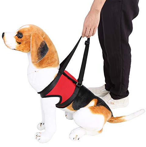 Hundegeschirr Hunde Tragehilfe Gehhilfe für Rehabilitation der Vorder- und Hinterbeine des Hundes(S für Vorderes Bein)