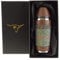 Harris Tweed Authentic 8oz Hunting Hip Flask Comes With 4 Stainless Steel Cups (Col 15)