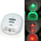 Toilet LED Nightlight PIR Motion Sensor Activated Toilet Night Light Human Body Motion Activated Auto-Sensing Home Bathroom LED Toilet Bowl Lamp (Green+Red Light)