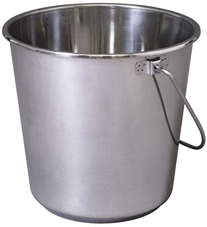 Sealey BM8L - Cubo para fregona (acero inoxidable, 12 L)