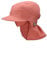 Sterntaler Schirmmütze Nacken Basic - Unisex Baby- und Kinder Mütze mit Nackenschutz - UV-Schutz 50+ Hut aus Popeline (Bio) - leichte Sommer Kopfbedeckung mit Gummiband - rosenholz, Größe 51