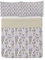 ABAKUHAUS Lavendel Mikrofaser Tagesdecken Set, Streifen und Blumen, weiches Bettwäscheset mit Kissenbezügen und Steppdecke, 220 cm x 220 cm, Lila