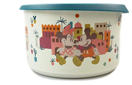 Tupperware Bingo 1,4 L Mickey und Minnie Mouse Trockenvorrat Vorrat Behälter