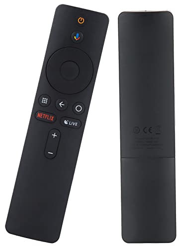 Télécommande Vocale Bluetooth pour Xiaomi Mi Box S XMRM-006 Télécommande de Remplacement Smart Voice TV, Compatible avec Mi Box S/Mi Box 4X/Mi TV (Noir)