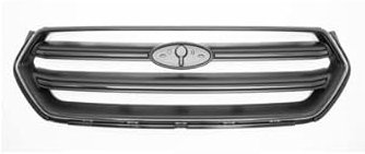 DM Autoteile 100570 Kühlergrill Kühlergitter Grill kompatibel für Ford Kuga II VAN DM2 Facelift Bj. 2016-2019