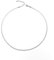 HSWYFCJY Silber Schlangenkette Damen Halskette Fischgrätenhalskette Choker Halsband Halskette für Frauen Mädchen,Breite 3mm, Länge 35cm