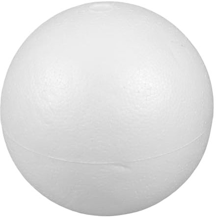 Styroporkugeln Wei?e Styropor-Kuchen- -Kugel 18 cm Glatte Schaumstoffkugel Runde Kuchen-Dummys F¨¹r Hochzeiten Feiertage Bastelarbeiten Schulprojekte