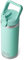 Yeti Rambler 18 oz Bottle, Vacuum Insulated, Stainless Steel with Straw Cap, Seafoam