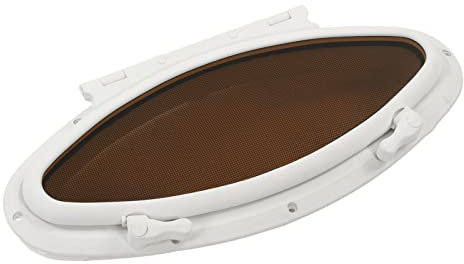 Yctze 470 X 210 Mm, nach Innen öffnendes Ovales Bullauge, Vermeiden Sie Wat-Boots-Portlight, Yacht-Bullauge, Wasserdichtes Bullauge, Ovale Öffnung, Bullauge, Fenster, Marineluke
