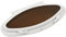Yctze 470 X 210 Mm, nach Innen öffnendes Ovales Bullauge, Vermeiden Sie Wat-Boots-Portlight, Yacht-Bullauge, Wasserdichtes Bullauge, Ovale Öffnung, Bullauge, Fenster, Marineluke