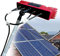 Pxkmouy Limpia Placas Solares, Escoba telescópica para Limpieza hasta 7 MTS~15MTS, Alimentada por Agua con Dosificador de jabón, Limpia Vidrios, Ideal Lavado Camiones,Cartelería