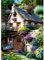AIRDEA DIY Haus Diamond Painting Set Erwachsene Kinder, Diamant Painting Bilder 5D Blumen Diamant Kunst Häuschen Diamant Malerei Set Cross Stickerei Malerei Kits für Heimdekor 30x40 cm